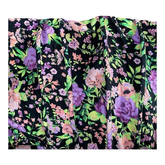 AFRM Brandis Mini Dress Strapless Corset In Floral Print Size M - Picture 9 of 10